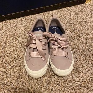 Lavender Sperry Memory Foam Slip-On